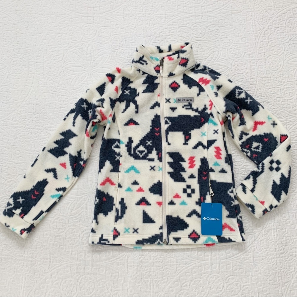 Columbia Girls' Sawyer Rapids Printed Fleece Jacket‎